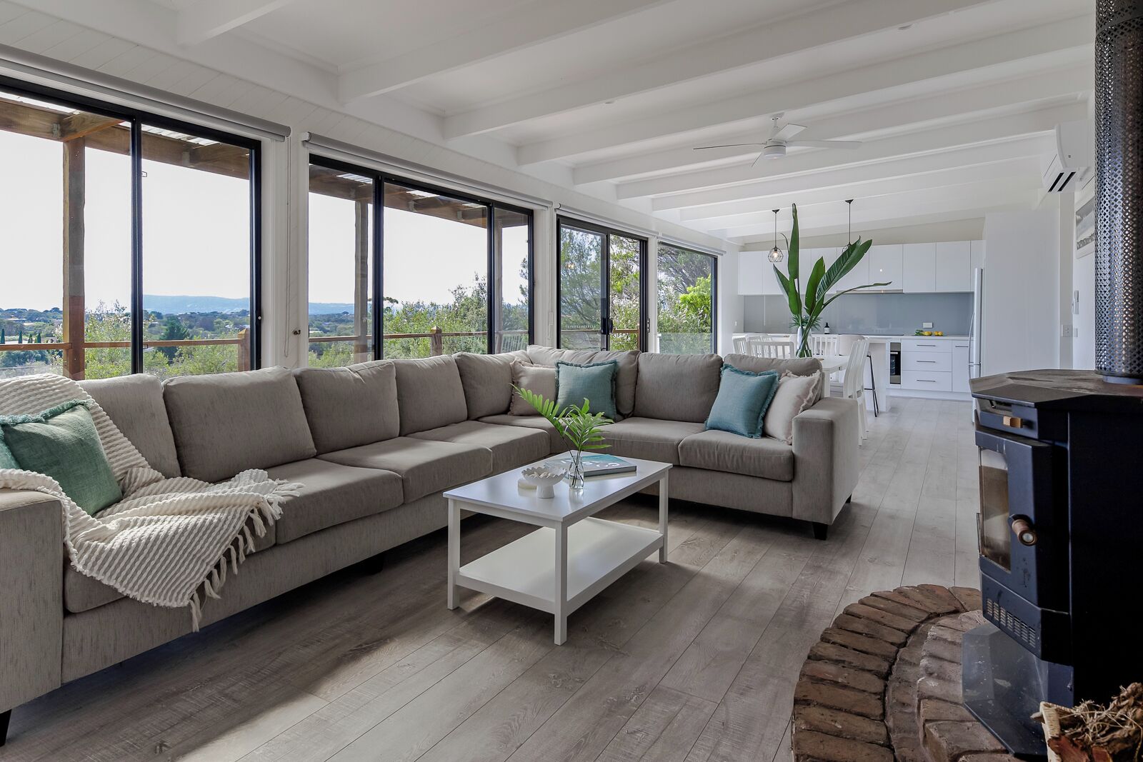 Smart-TV, peis og DVD-spiller