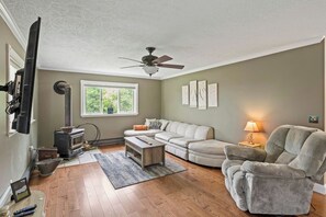 TV, fireplace, video games - Pool | Hot Tub | Seneca Wine Trail | FLX Wineries (Hector)