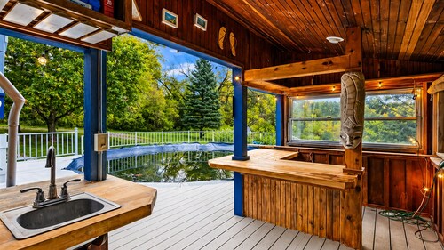 Seneca Wine Trail | Pool | Hot Tub | Outdoor Bar