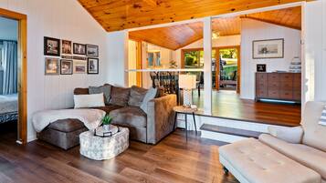 TV connectée, cheminée