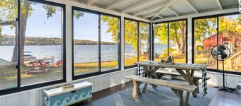 Honeoye Cottage | 50' Lakefront | Dock | FLX