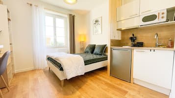 1 chambre, fer et planche à repasser, Wi-Fi, draps fournis