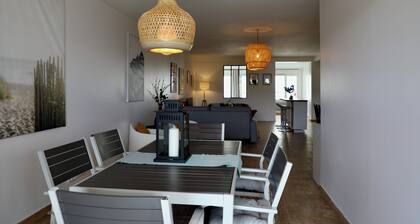 Grand appartement à 2 minutes de la plage. Parfaitement equipé pour 6 personnes