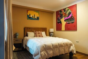 Habitació doble Comfort, cuina bàsica | Wifi gratuïta i roba de llit 