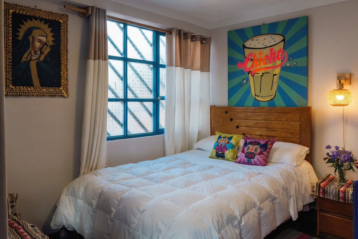 Habitació doble Comfort, 1 llit doble | Wifi gratuïta i roba de llit 