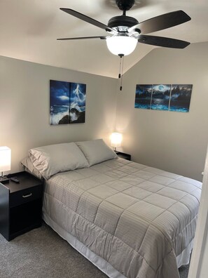 3 habitaciones, cuna de viaje, wifi gratis y ropa de cama 