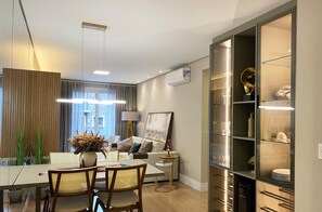Apartment | Blackout curtains, soundproofing, iron/ironing board, free WiFi - Residencial Bellagio Canela (Canela)