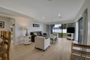 Smart TV, fireplace - Boyne Mtn Deer Lake Villa | 2 Bedroom | Sleeps 8 | (Boyne City)