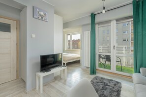 Apartment, 1 Bedroom, Balcony | Living room - Apartment Morawskiego by Renters (Poznan)