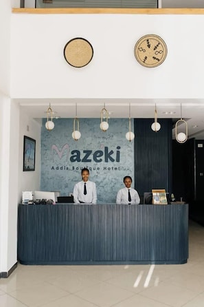 Reception - Mazeki Addis Boutique Hotel  (Addis Ababa)