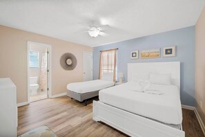 3 bedrooms, iron/ironing board, free WiFi, bed sheets