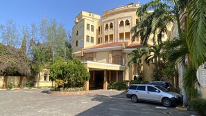 Fassade der Unterkunft