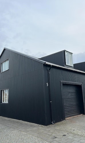 Majoituspaikan julkisivu