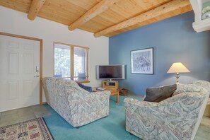 House (1 Bedroom) | Interior - Pet-friendly Mountain Cabin in Taos County! (Amalia)