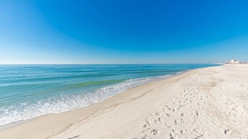 On the beach