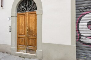 Façana frontal de l'allotjament
