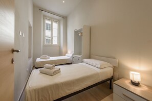 Apartament Comfort | 3 dormitoris, roba de llit d'alta qualitat i cobrellits 