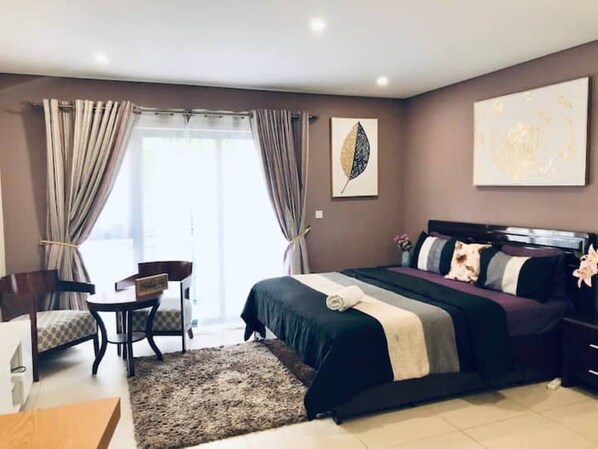 1 bedroom, iron/ironing board, WiFi, bed sheets - Riviera Residence (Accra)