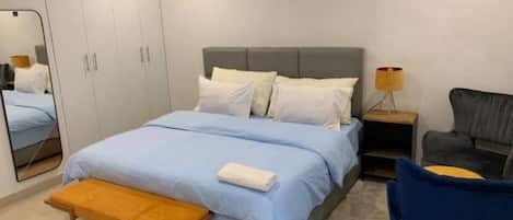 1 多间卧室、WiFi、床单