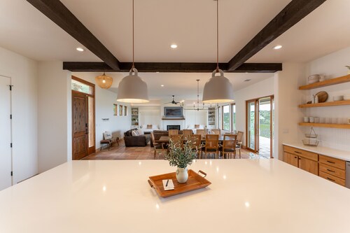 Stylish Lakeview Getaway with Open-Concept Design, Two Decks, and Room for 12