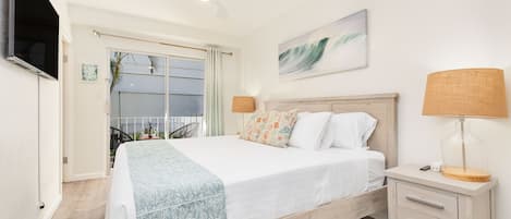 1 غرفة نوم ومكواة/لوح كي وواي فاي مجانًا وملاءات أسرّة