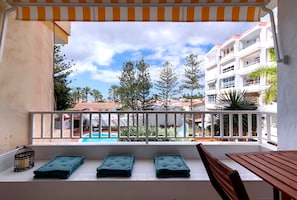 Apartment, Ensuite, Pool View (Apartment-0) | Garden view - Moon Dunes Apartment (San Bartolomé de Tirajana)