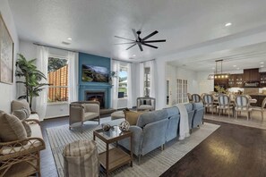 Smart TV, table tennis, books