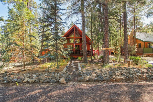 House (3 Bedrooms) | Front of property - Peaceful Pinetop-lakeside Cabin w/ 4 Decks! (Lakeside)