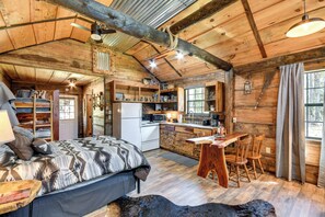 Apartment (0 Bedroom) | Interior - Quaint Abbeville Cabin Studio w/ Gas Grill! (Abbeville)