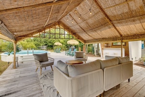 House (2 Bedrooms) | Front of property - Mount Dora Home: Private Pool, Spa & Tropical Bar! (Mount Dora)