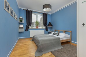 Lejlighed - 1 soveværelse - balkon | 1 soveværelse, sengetøj