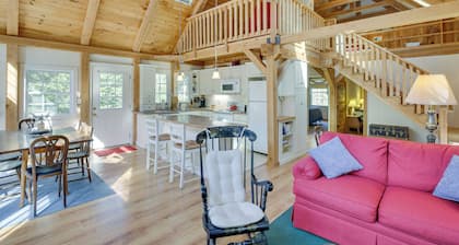 Frye Island Family Cabin With Lake & Beach Access!