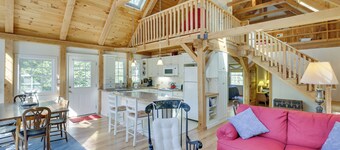 Frye Island Family Cabin With Lake & Beach Access!