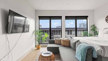 電視、壁爐、 辦公室