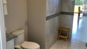 Towels, soap, toilet paper