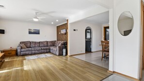 Smart TV, DVD player, table tennis