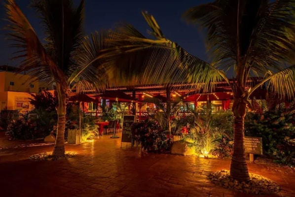 Overnattingsstedets uteområder