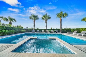 Una piscina climatizada