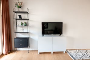 Lägenhet City | Vardagsrum | Platt-tv