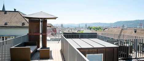 Apartamento Grand | Terraza o patio