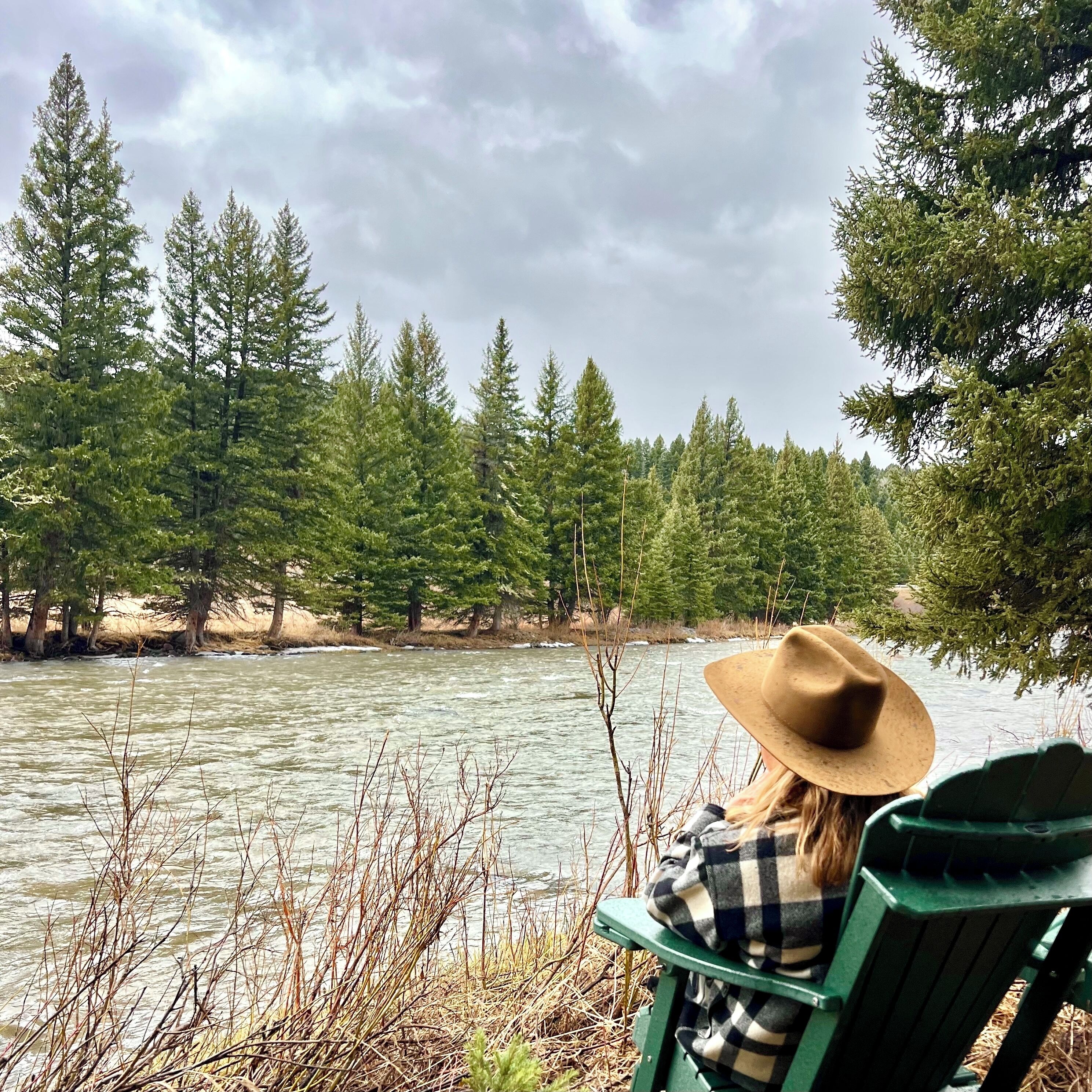 Just enjoying the peaceful setting
