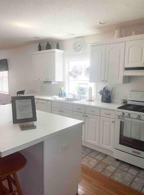 Fridge, microwave, oven, stovetop - The Pub House (Berlin)