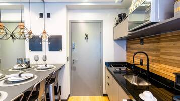 Apartamento básico | Cozinha privada