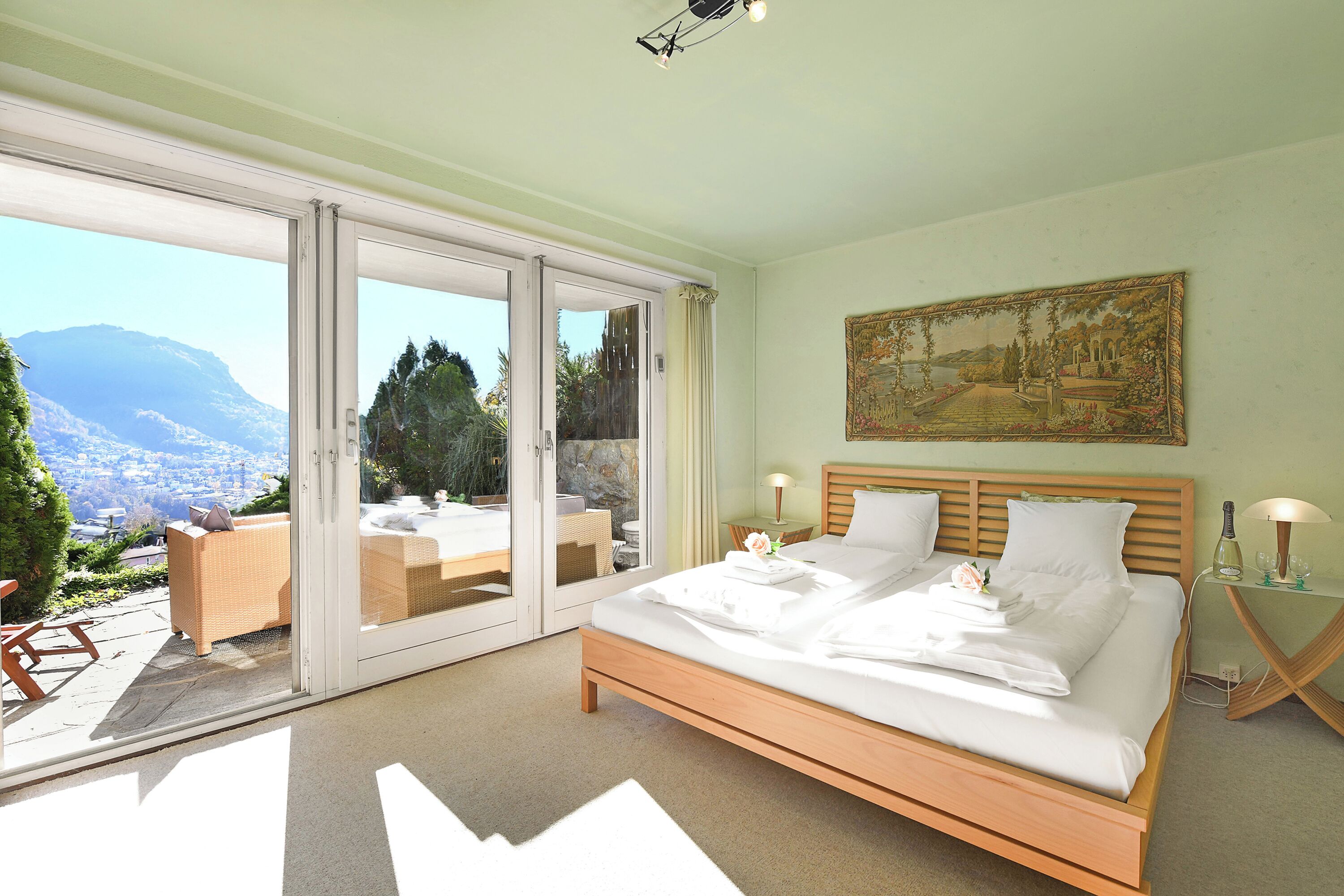 Standard Townhome, Multiple Bedrooms, Mountainside (Feeling Home Lugano) | 2 bedrooms, laptop workspace, iron/ironing board, free WiFi