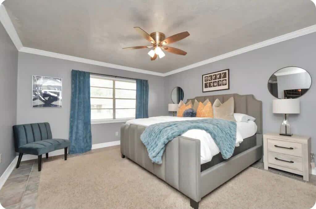 4 間睡房、書桌、熨斗/熨衫板、Wi-Fi