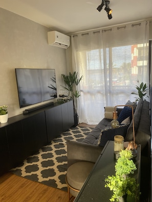 Exclusive Apartment | Living area - Luxuoso Flat em Reort com vista incrível (Brasília)