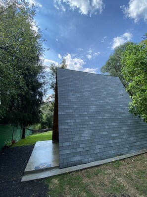 Fassade der Unterkunft