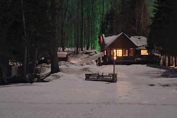 Winter Wonderland from the Ice of the Big Manistique