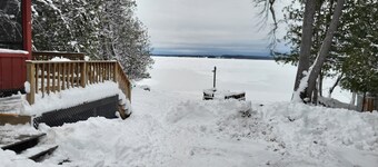 Lakehouse Dream, on Big Manistique Lake Germfask/Curtis Mich.Centrally located.