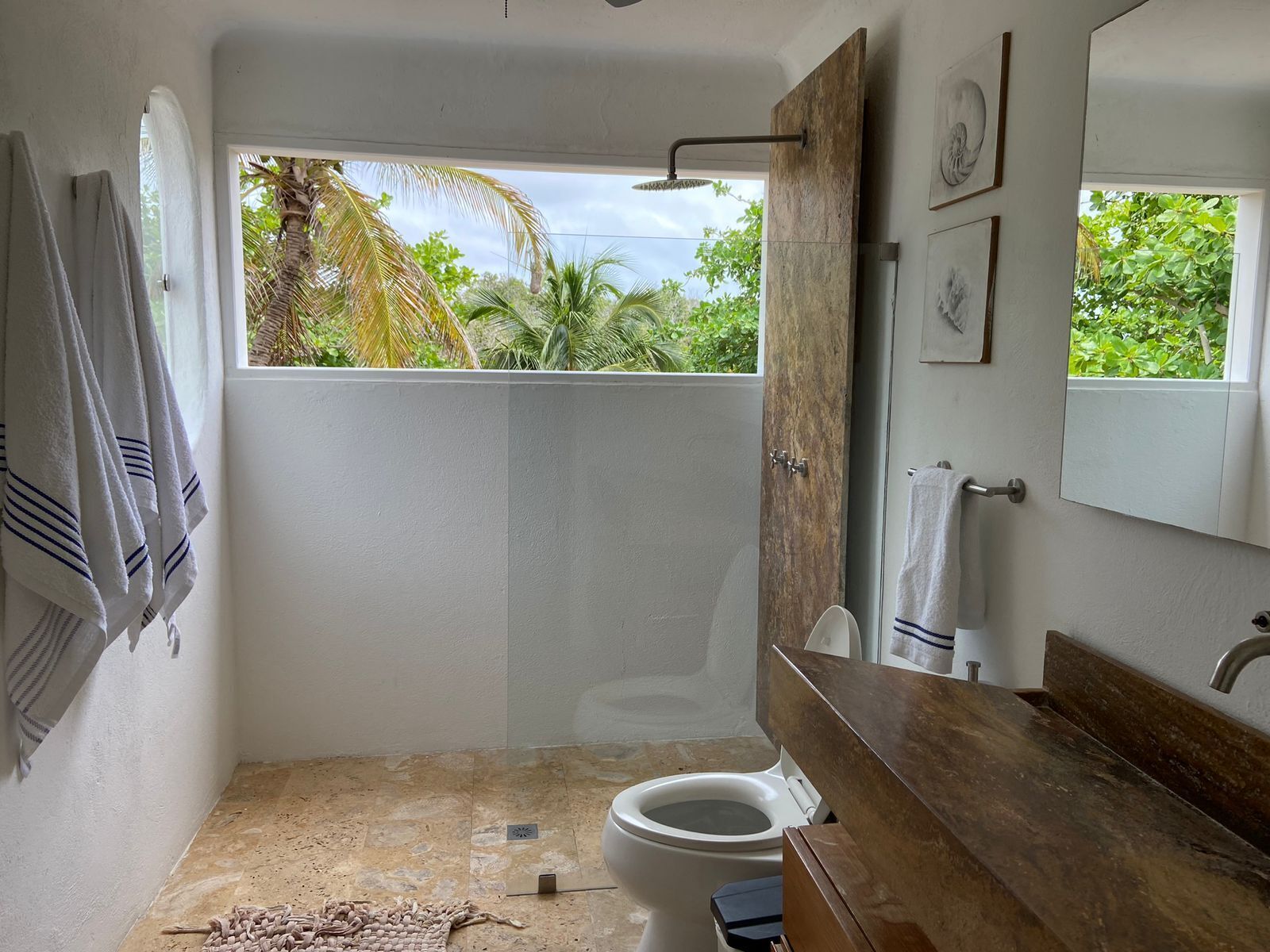 Toallas, jabón, shampoo, papel de baño 